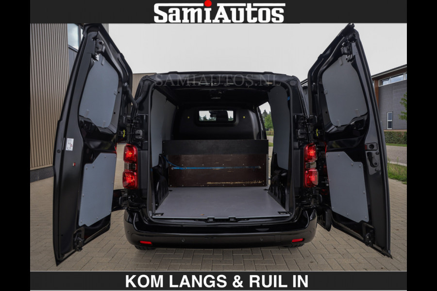 Opel Vivaro BLACK OPS | GEHEEL COMPLEET | €27950,- excl HOUTEN VLOER EN WANDEN 3 PERSSONS | 2 DELIG ACHTER DEUREN | LADE SCHUIF BAK | 2.0D 1 FULL LED | SCHUIF DEUR | GEHEEL ZWART | MOOIE STOERE BUS |