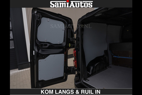 Opel Vivaro BLACK OPS | GEHEEL COMPLEET | €27950,- excl HOUTEN VLOER EN WANDEN 3 PERSSONS | 2 DELIG ACHTER DEUREN | LADE SCHUIF BAK | 2.0D 1 FULL LED | SCHUIF DEUR | GEHEEL ZWART | MOOIE STOERE BUS |