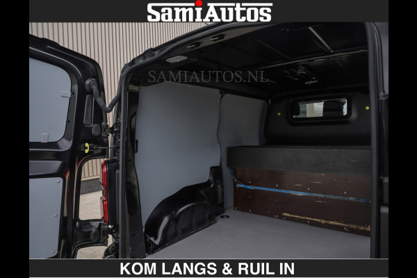 Opel Vivaro BLACK OPS | GEHEEL COMPLEET | €27950,- excl HOUTEN VLOER EN WANDEN 3 PERSSONS | 2 DELIG ACHTER DEUREN | LADE SCHUIF BAK | 2.0D 1 FULL LED | SCHUIF DEUR | GEHEEL ZWART | MOOIE STOERE BUS |
