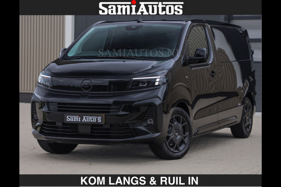 Opel Vivaro BLACK OPS | GEHEEL COMPLEET | €27950,- excl HOUTEN VLOER EN WANDEN 3 PERSSONS | 2 DELIG ACHTER DEUREN | LADE SCHUIF BAK | 2.0D 1 FULL LED | SCHUIF DEUR | GEHEEL ZWART | MOOIE STOERE BUS |