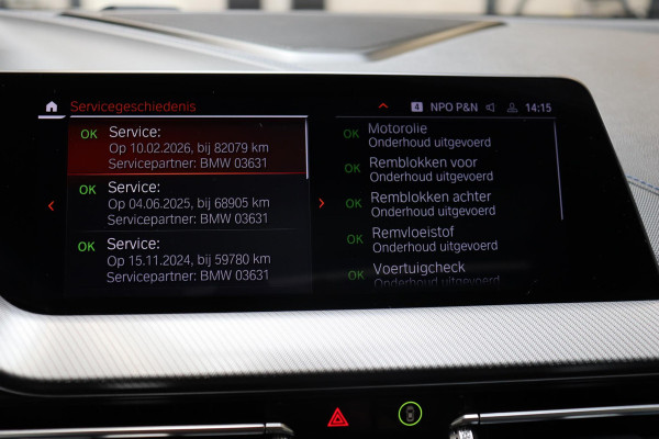 BMW 2 Serie Gran Coupé 218i High Executive M Sport Pakket Automaat / Panoramadak / Live Cockpit Professional / Stoel- en stuurverwarming / Head-Up Display / Achteruitrijcamera / HiFi / Shadow Line / DAB / Cruise Control / Extra Getint Glas / 18 Inch / Climate Control