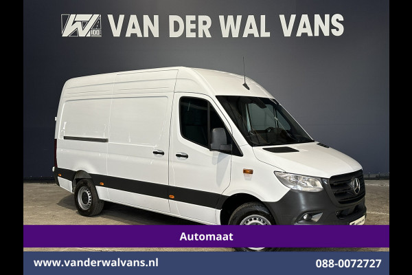 Mercedes-Benz Sprinter 317 CDI 170pk 9G-Tronic Automaat L2H2 Euro6 Airco | Camera | Navigatie | Cruisecontrol | Stoelverwarming Chauffeursstoel, Bijrijdersbank