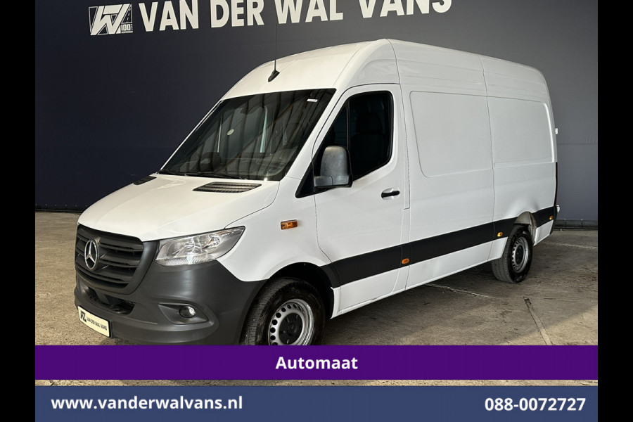 Mercedes-Benz Sprinter 317 CDI 170pk 9G-Tronic Automaat L2H2 Euro6 Airco | Camera | Navigatie | Cruisecontrol | Stoelverwarming Chauffeursstoel, Bijrijdersbank