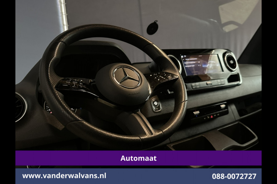 Mercedes-Benz Sprinter 317 CDI 170pk 9G-Tronic Automaat L2H2 Euro6 Airco | Camera | Navigatie | Cruisecontrol | Stoelverwarming Chauffeursstoel, Bijrijdersbank