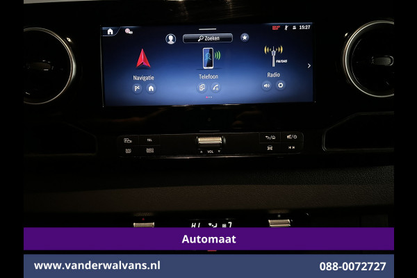 Mercedes-Benz Sprinter 317 CDI 170pk 9G-Tronic Automaat L2H2 Euro6 Airco | Camera | Navigatie | Cruisecontrol | Stoelverwarming Chauffeursstoel, Bijrijdersbank