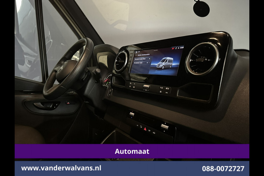 Mercedes-Benz Sprinter 317 CDI 170pk 9G-Tronic Automaat L2H2 Euro6 Airco | Camera | Navigatie | Cruisecontrol | Stoelverwarming Chauffeursstoel, Bijrijdersbank