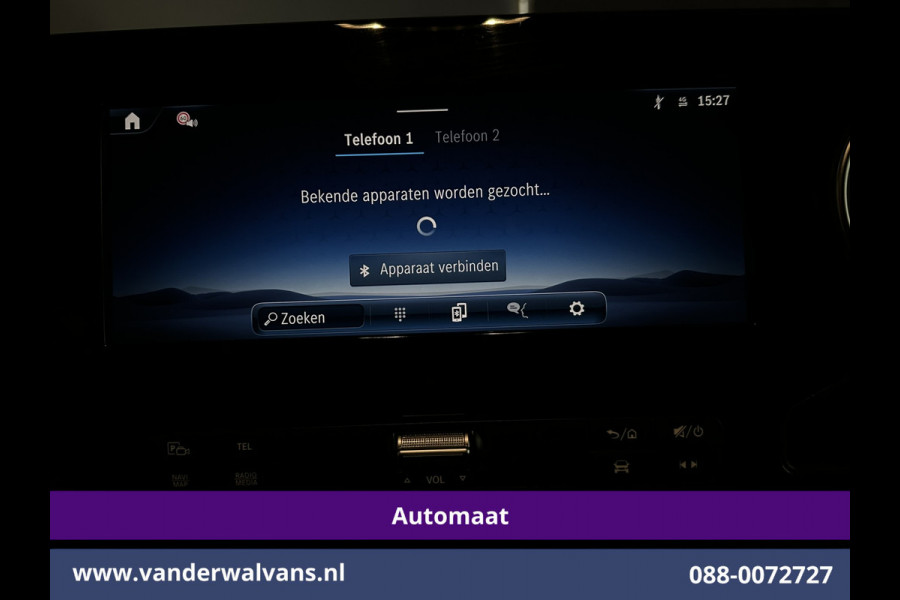 Mercedes-Benz Sprinter 317 CDI 170pk 9G-Tronic Automaat L2H2 Euro6 Airco | Camera | Navigatie | Cruisecontrol | Stoelverwarming Chauffeursstoel, Bijrijdersbank
