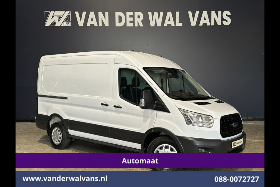 Ford Transit 2.0 TDCI 131pk Automaat L2H2 Inrichting Euro6 Airco | Navigatie | Cruisecontrol | Stoelverwarming | Verwarmde voorruit Parkeersensoren, Bijrijdersbank