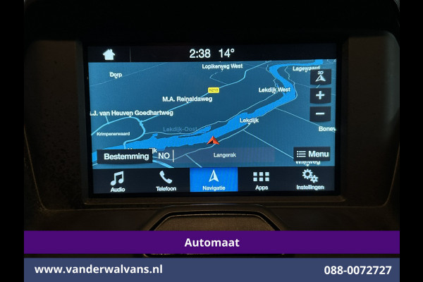 Ford Transit 2.0 TDCI 131pk Automaat L2H2 Inrichting Euro6 Airco | Navigatie | Cruisecontrol | Stoelverwarming | Verwarmde voorruit Parkeersensoren, Bijrijdersbank