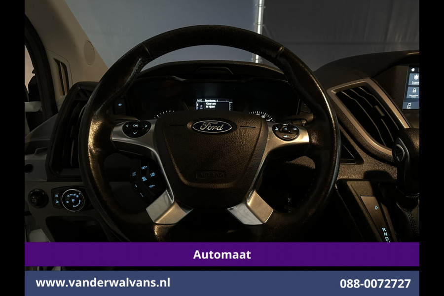 Ford Transit 2.0 TDCI 131pk Automaat L2H2 Inrichting Euro6 Airco | Navigatie | Cruisecontrol | Stoelverwarming | Verwarmde voorruit Parkeersensoren, Bijrijdersbank