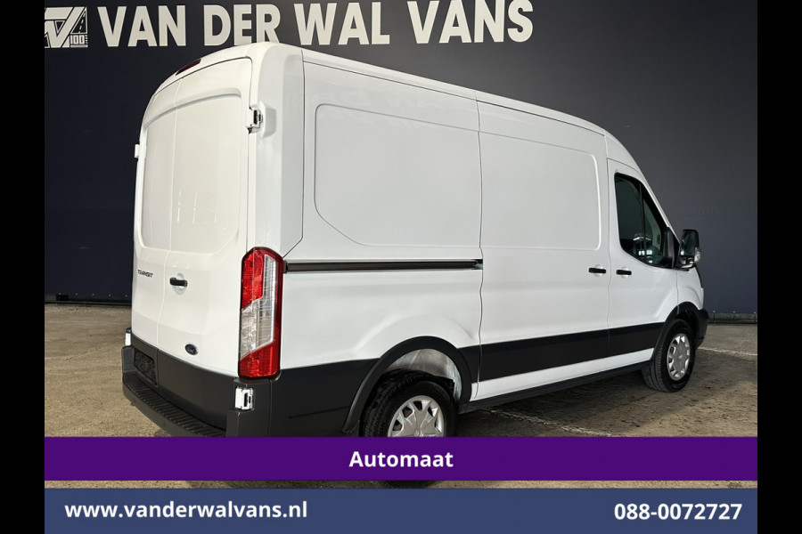 Ford Transit 2.0 TDCI 131pk Automaat L2H2 Inrichting Euro6 Airco | Navigatie | Cruisecontrol | Stoelverwarming | Verwarmde voorruit Parkeersensoren, Bijrijdersbank