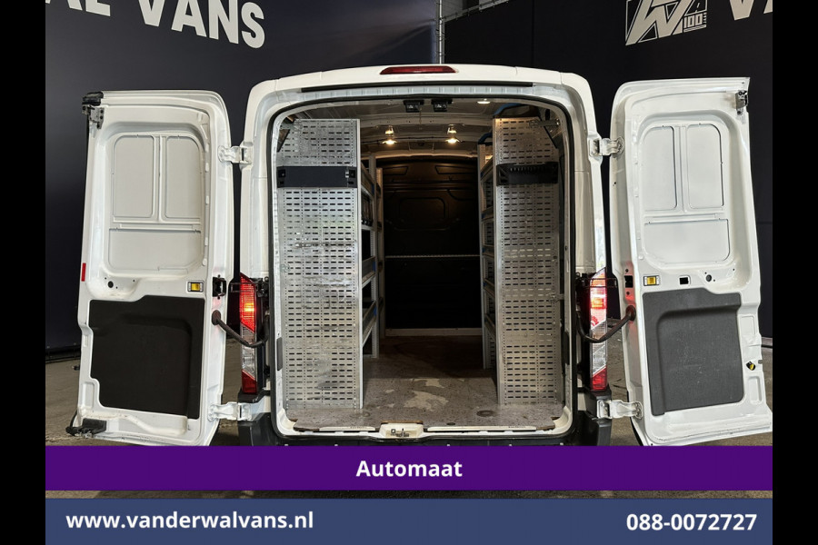 Ford Transit 2.0 TDCI 131pk Automaat L2H2 Inrichting Euro6 Airco | Navigatie | Cruisecontrol | Stoelverwarming | Verwarmde voorruit Parkeersensoren, Bijrijdersbank