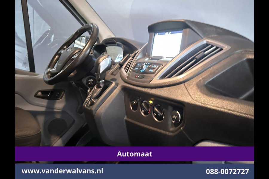Ford Transit 2.0 TDCI 131pk Automaat L2H2 Inrichting Euro6 Airco | Navigatie | Cruisecontrol | Stoelverwarming | Verwarmde voorruit Parkeersensoren, Bijrijdersbank