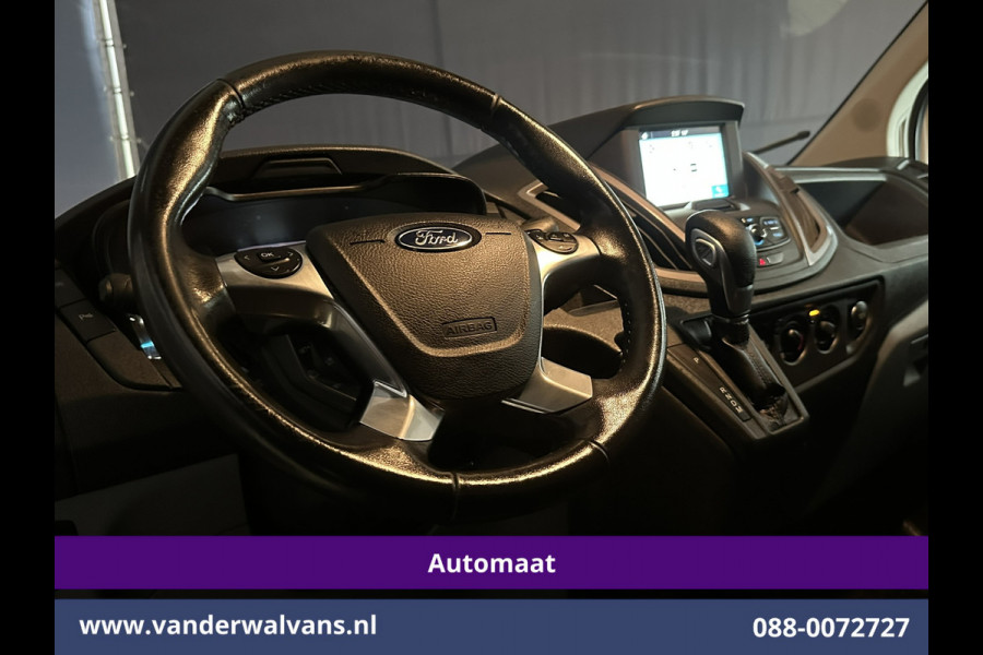 Ford Transit 2.0 TDCI 131pk Automaat L2H2 Inrichting Euro6 Airco | Navigatie | Cruisecontrol | Stoelverwarming | Verwarmde voorruit Parkeersensoren, Bijrijdersbank