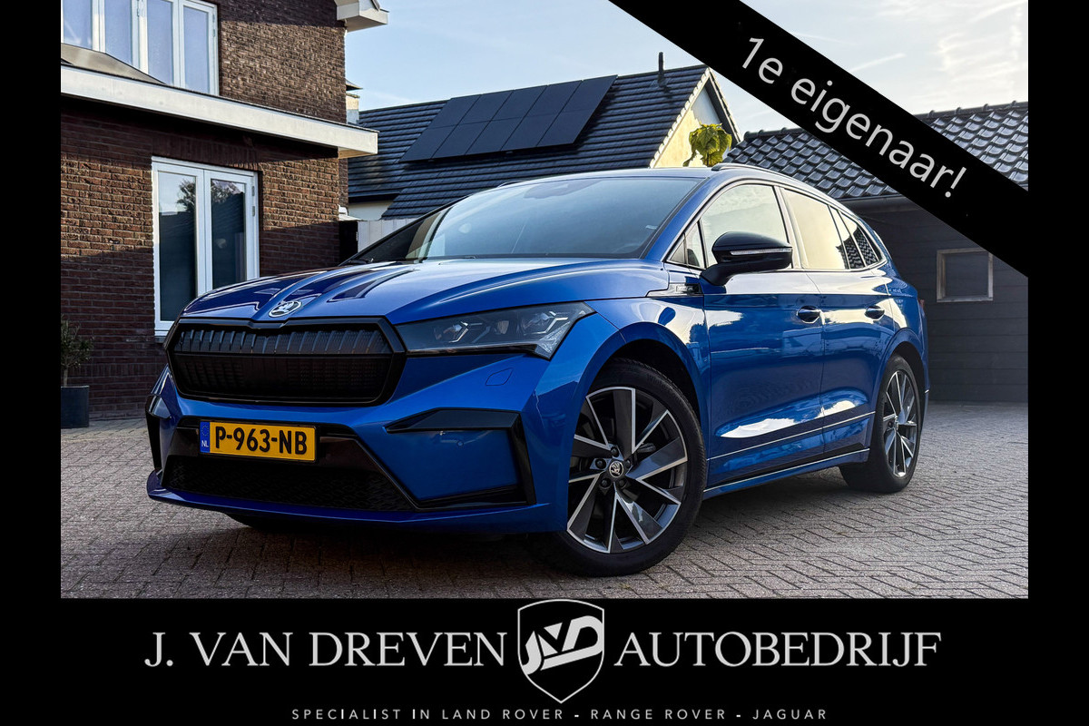Škoda ENYAQ iV 60 Sportline - SOH 91,2%, Cruise, Stoelverw., Achteruitrijcamera, 1e eigenaar, Stuurverw ! !