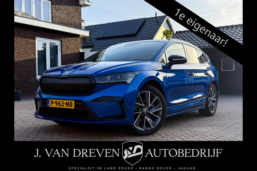 Škoda ENYAQ iV 60 Sportline - SOH 91,2%, Cruise, Stoelverw., Achteruitrijcamera, 1e eigenaar, Stuurverw ! !