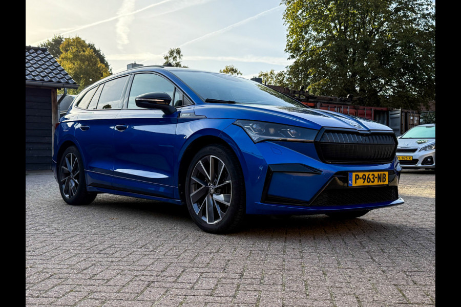 Škoda ENYAQ iV 60 Sportline - SOH 91,2%, Cruise, Stoelverw., Achteruitrijcamera, 1e eigenaar, Stuurverw ! !