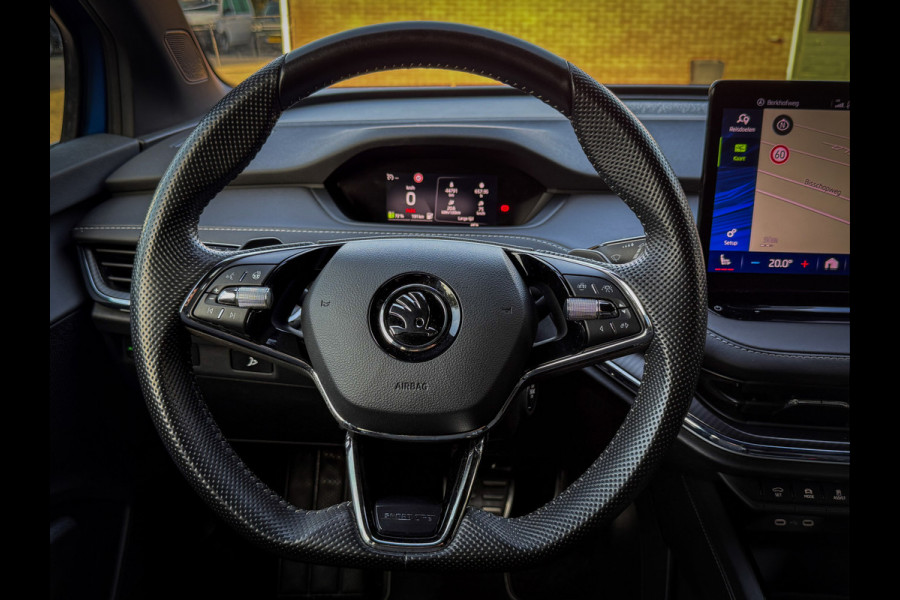 Škoda ENYAQ iV 60 Sportline - SOH 91,2%, Cruise, Stoelverw., Achteruitrijcamera, 1e eigenaar, Stuurverw ! !