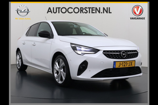 Opel Corsa 5Drs 101PK Camera Stoel+Stuurverwarming Navi Apple Carplay Android Auto Elegance Regen-Lichtsensor Keyless entry/start Privacy Glas Lmv Led Bluetooth Lane Assist Isofix 1e Eigenaar Dealeronderhouden Origineel Nederlandse Auto