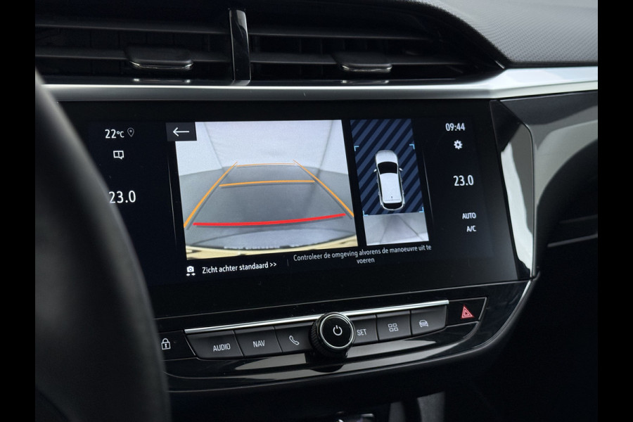 Opel Corsa 5Drs 101PK Camera Stoel+Stuurverwarming Navi Apple Carplay Android Auto Elegance Regen-Lichtsensor Keyless entry/start Privacy Glas Lmv Led Bluetooth Lane Assist Isofix 1e Eigenaar Dealeronderhouden Origineel Nederlandse Auto