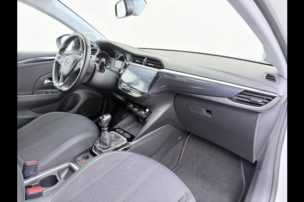 Opel Corsa 5Drs 101PK Camera Stoel+Stuurverwarming Navi Apple Carplay Android Auto Elegance Regen-Lichtsensor Keyless entry/start Privacy Glas Lmv Led Bluetooth Lane Assist Isofix 1e Eigenaar Dealeronderhouden Origineel Nederlandse Auto