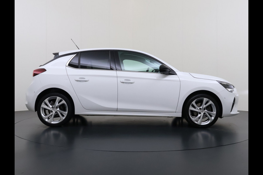 Opel Corsa 5Drs 101PK Camera Stoel+Stuurverwarming Navi Apple Carplay Android Auto Elegance Regen-Lichtsensor Keyless entry/start Privacy Glas Lmv Led Bluetooth Lane Assist Isofix 1e Eigenaar Dealeronderhouden Origineel Nederlandse Auto