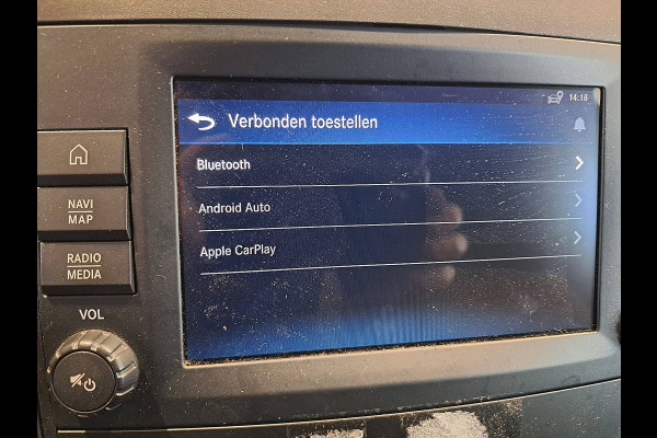 Mercedes-Benz Vito 114 CDI L2H1 Cruise control, Airco, Pdc, Carplay, Navi, Camera, Led, Lane-assist, Stoelverwarming, Werkplaats-Inrichting, Achterdeuren, 136 pk, Automaat