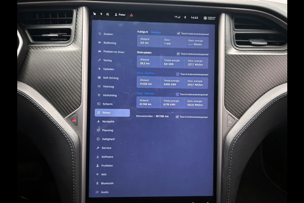 Tesla Model S 75D Base | Origineel NL | SOH 86,2 % | Leder | Panoramadak | Elek. Kofferklep | Stoelverwarming | Camera |