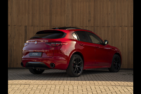 Alfa Romeo Stelvio 2.0T 280pk AWD Veloce | Pano-dak | CarPlay | Adapt. cruise | Lederen dash.