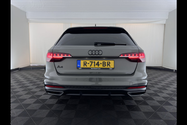 Audi A4 Avant 40 TFSI S edition (INCL.BTW) Aut. *LEATHER-MICROFIBRE | FULL-LED | HEATED-SPORTSEATS | KEYLESS | DIGI-COCKPIT | AMBIENT-LIGHT | NAVI-FULLMAP | PRIVACY-GLASS | SHIFT-PADDLES | ECC | PDC | CRUISE | 18''ALU*