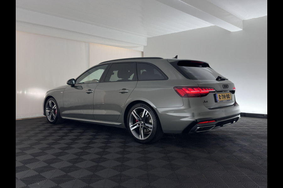 Audi A4 Avant 40 TFSI S edition (INCL.BTW) Aut. *LEATHER-MICROFIBRE | FULL-LED | HEATED-SPORTSEATS | KEYLESS | DIGI-COCKPIT | AMBIENT-LIGHT | NAVI-FULLMAP | PRIVACY-GLASS | SHIFT-PADDLES | ECC | PDC | CRUISE | 18''ALU*