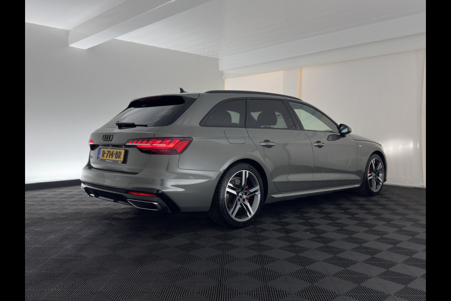 Audi A4 Avant 40 TFSI S edition (INCL.BTW) Aut. *LEATHER-MICROFIBRE | FULL-LED | HEATED-SPORTSEATS | KEYLESS | DIGI-COCKPIT | AMBIENT-LIGHT | NAVI-FULLMAP | PRIVACY-GLASS | SHIFT-PADDLES | ECC | PDC | CRUISE | 18''ALU*