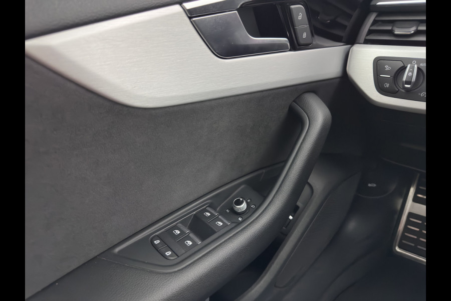 Audi A4 Avant 40 TFSI S edition (INCL.BTW) Aut. *LEATHER-MICROFIBRE | FULL-LED | HEATED-SPORTSEATS | KEYLESS | DIGI-COCKPIT | AMBIENT-LIGHT | NAVI-FULLMAP | PRIVACY-GLASS | SHIFT-PADDLES | ECC | PDC | CRUISE | 18''ALU*