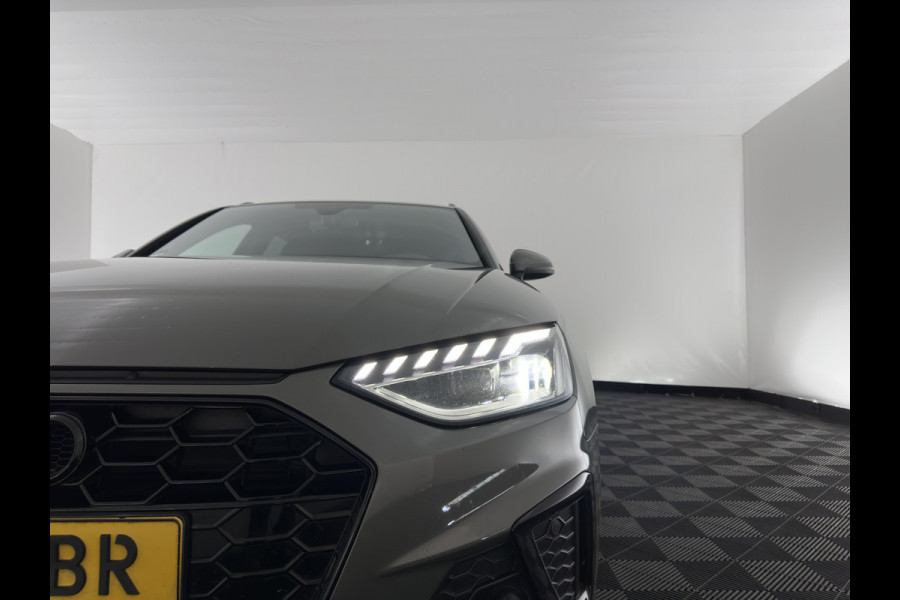Audi A4 Avant 40 TFSI S edition (INCL.BTW) Aut. *LEATHER-MICROFIBRE | FULL-LED | HEATED-SPORTSEATS | KEYLESS | DIGI-COCKPIT | AMBIENT-LIGHT | NAVI-FULLMAP | PRIVACY-GLASS | SHIFT-PADDLES | ECC | PDC | CRUISE | 18''ALU*