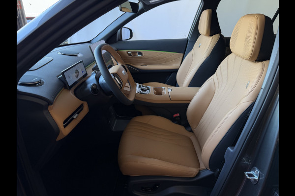 GEELY Starray EM-i MAX+ PHEV LONG RANGE BRUIN LEER NIEUWE AUTO 09/2026 | 29,8 kWh ACCU | 136 KM WLTP | PANORAMADAK | STOELVERWARMING/KOELING | LEER Geely Wijchen