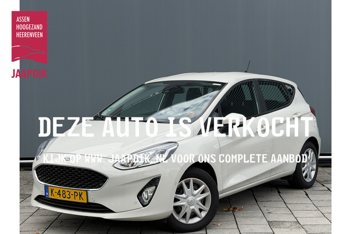 Ford Fiesta BWJ 2021 | 1.0T 94PK Connected | AIRCO | NAVI | CRUISE | PDC 2X | CARPLAY | PRVACY GLASS | LED |