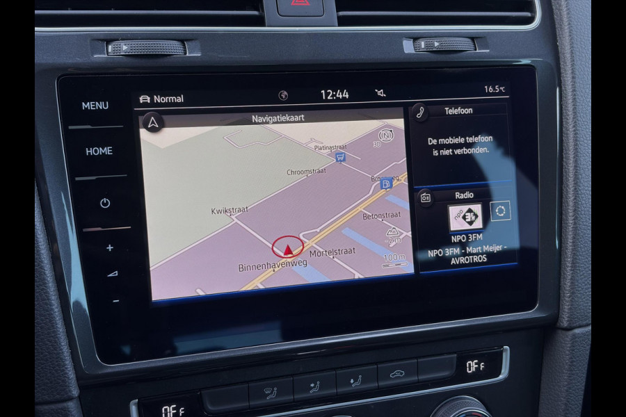 Volkswagen e-Golf e-Golf ✓SOH 90.2%✓1e Eigenaar✓Dealer Onderhouden✓Camera✓Carplay✓Navi✓Virtual Cockpit✓LED✓Pdc V+A✓Keyless✓Lm velgen✓Bj 12-2018✓N.A.P✓Apk tot 01-2027