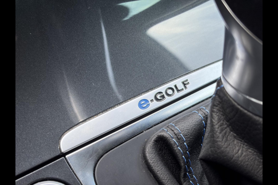 Volkswagen e-Golf e-Golf ✓SOH 90.2%✓1e Eigenaar✓Dealer Onderhouden✓Camera✓Carplay✓Navi✓Virtual Cockpit✓LED✓Pdc V+A✓Keyless✓Lm velgen✓Bj 12-2018✓N.A.P✓Apk tot 01-2027