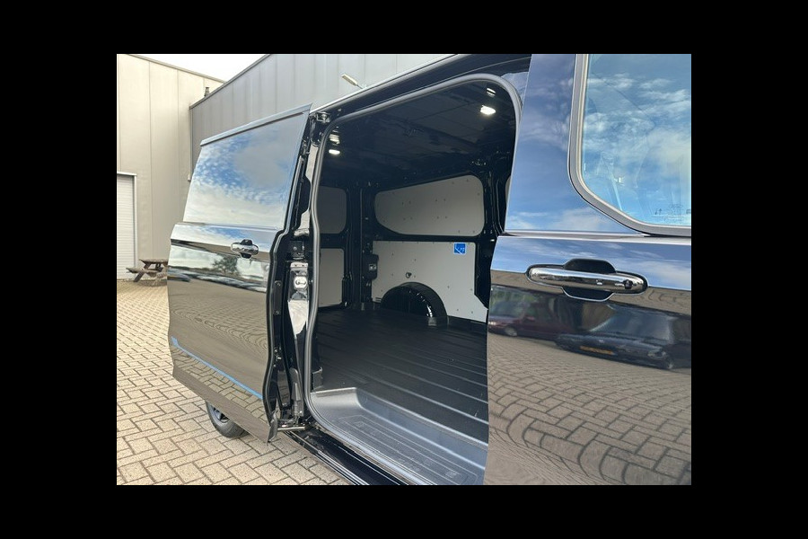 Ford E-Transit Cust. 340 L2H1 Custom Sport 4WD 71 kWh > 285pk/Agate Black/17 inch velgen/Camera