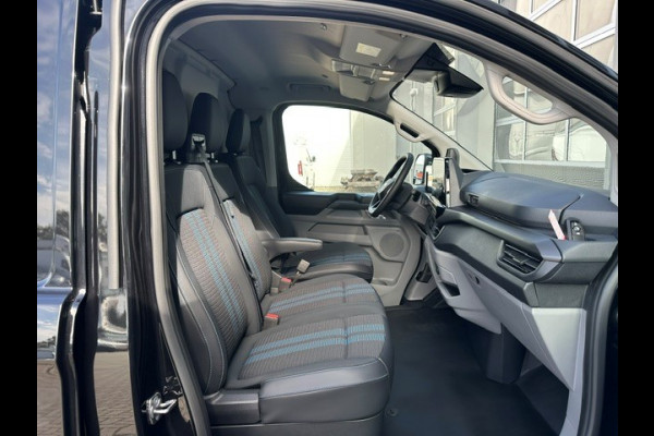 Ford E-Transit Cust. 340 L2H1 Custom Sport 4WD 71 kWh > 285pk/Agate Black/17 inch velgen/Camera