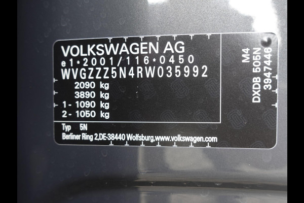 Volkswagen Tiguan 1.5 TSI 150pk DSG Elegance Navigatie Apple Carplay / Android Auto Parkeersensoren Camera Adaptieve Cruise Control Stuur-en stoelverwarming Matrix LED-koplampen Virtual Cockpit Getinte ramen Climate Control ErgoActive stoelen