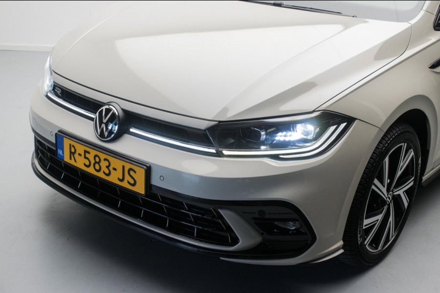 Volkswagen Polo 1.0 TSI R-LINE NL-auto [ IQ Light Stoelverwarming Virtual Cockpit Alcantara Adaptive Cruise Control Lane Assist ]