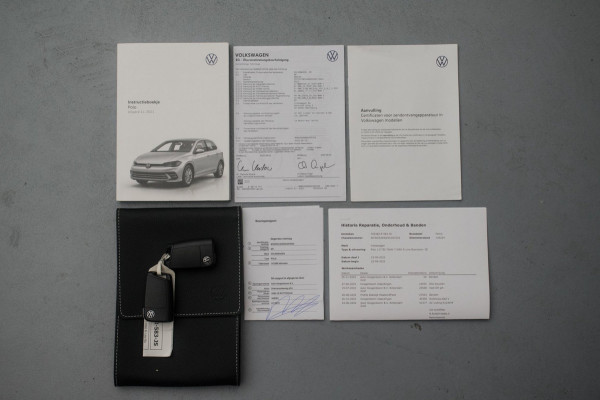 Volkswagen Polo 1.0 TSI R-LINE NL-auto [ IQ Light Stoelverwarming Virtual Cockpit Alcantara Adaptive Cruise Control Lane Assist ]