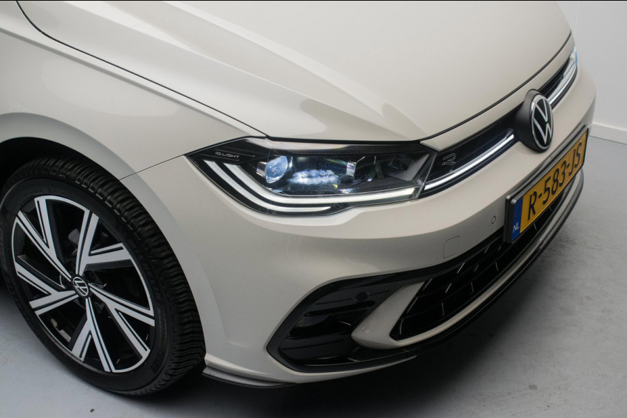 Volkswagen Polo 1.0 TSI R-LINE NL-auto [ IQ Light Stoelverwarming Virtual Cockpit Alcantara Adaptive Cruise Control Lane Assist ]
