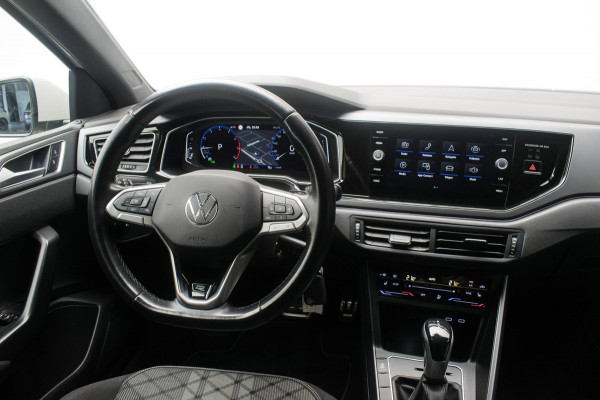 Volkswagen Polo 1.0 TSI R-LINE NL-auto [ IQ Light Stoelverwarming Virtual Cockpit Alcantara Adaptive Cruise Control Lane Assist ]