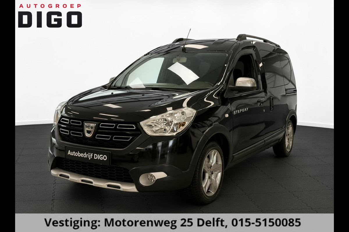 Dacia Dokker 1.3 TCe Stepway 130PK GARANTIE TOT 06-2029!* . NAVIGATIE . ACHTERUITRIJ CAMERA . TREKHAAK 1.200KG TREK GEWICHT!  .