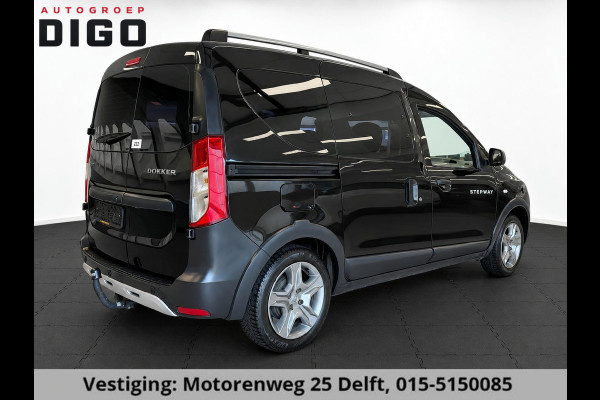 Dacia Dokker 1.3 TCe Stepway 130PK GARANTIE TOT 06-2029!* . NAVIGATIE . ACHTERUITRIJ CAMERA . TREKHAAK 1.200KG TREK GEWICHT!  .
