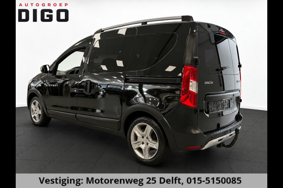 Dacia Dokker 1.3 TCe Stepway 130PK GARANTIE TOT 06-2029!* . NAVIGATIE . ACHTERUITRIJ CAMERA . TREKHAAK 1.200KG TREK GEWICHT!  .