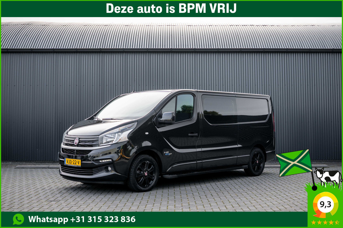 Fiat Talento 2.0 EcoJet L2H1 | DC 5-Zits | 145 PK | Camera | Cruise | Navi | Airco | Trekhaak