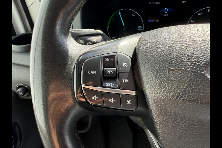 Ford E-Transit 68kWh 184PK L3H2 317km WLTP 94% (SOH) BEV Snelladen Carplay Climate control Camera Parkeersensoren v+a Stoelverwarming